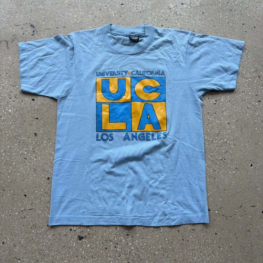 Vintage 80s UCLA Blue Graphic T-Shirt